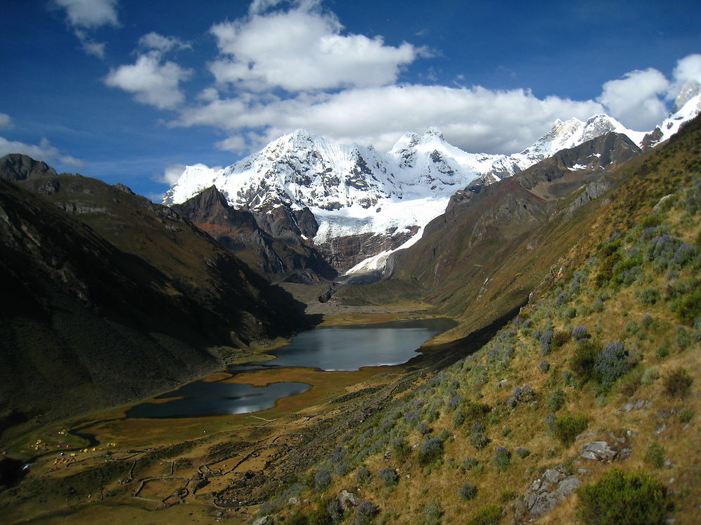 Laguna Jahuacocha - HuayHuash trek