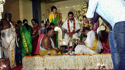 Mariage en Inde, à Madurai