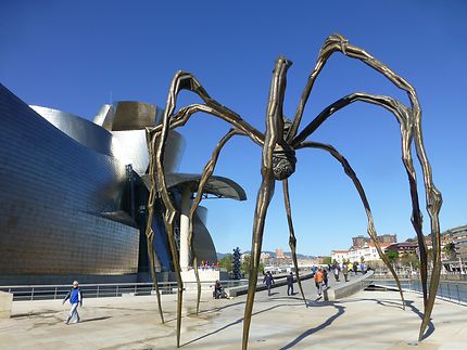 Araignée géante à Bilbao