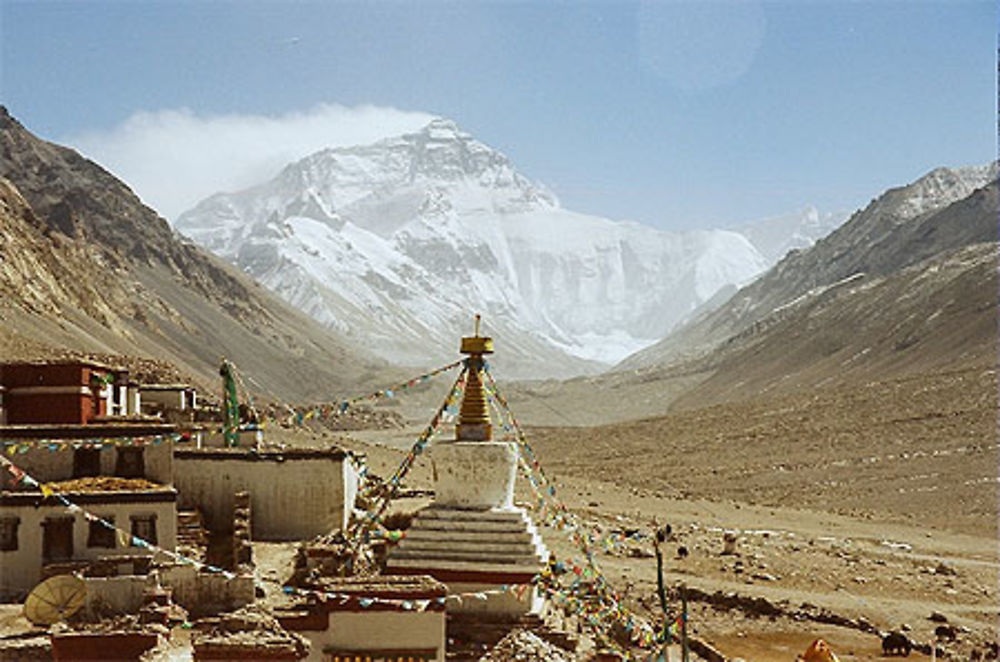 Temple au pied de l'éverest