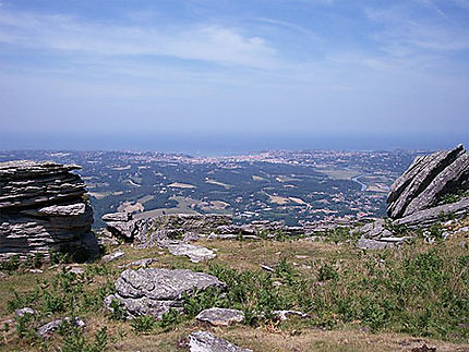 Vue panoramique de Saint Jean de Luz