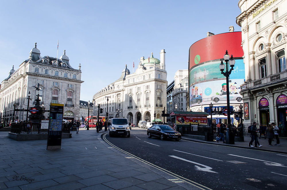 Autre vue de Picadilly Circus