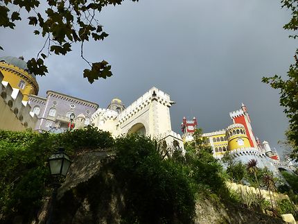 Ciel d'orage au Palais national de Pena, Sintra