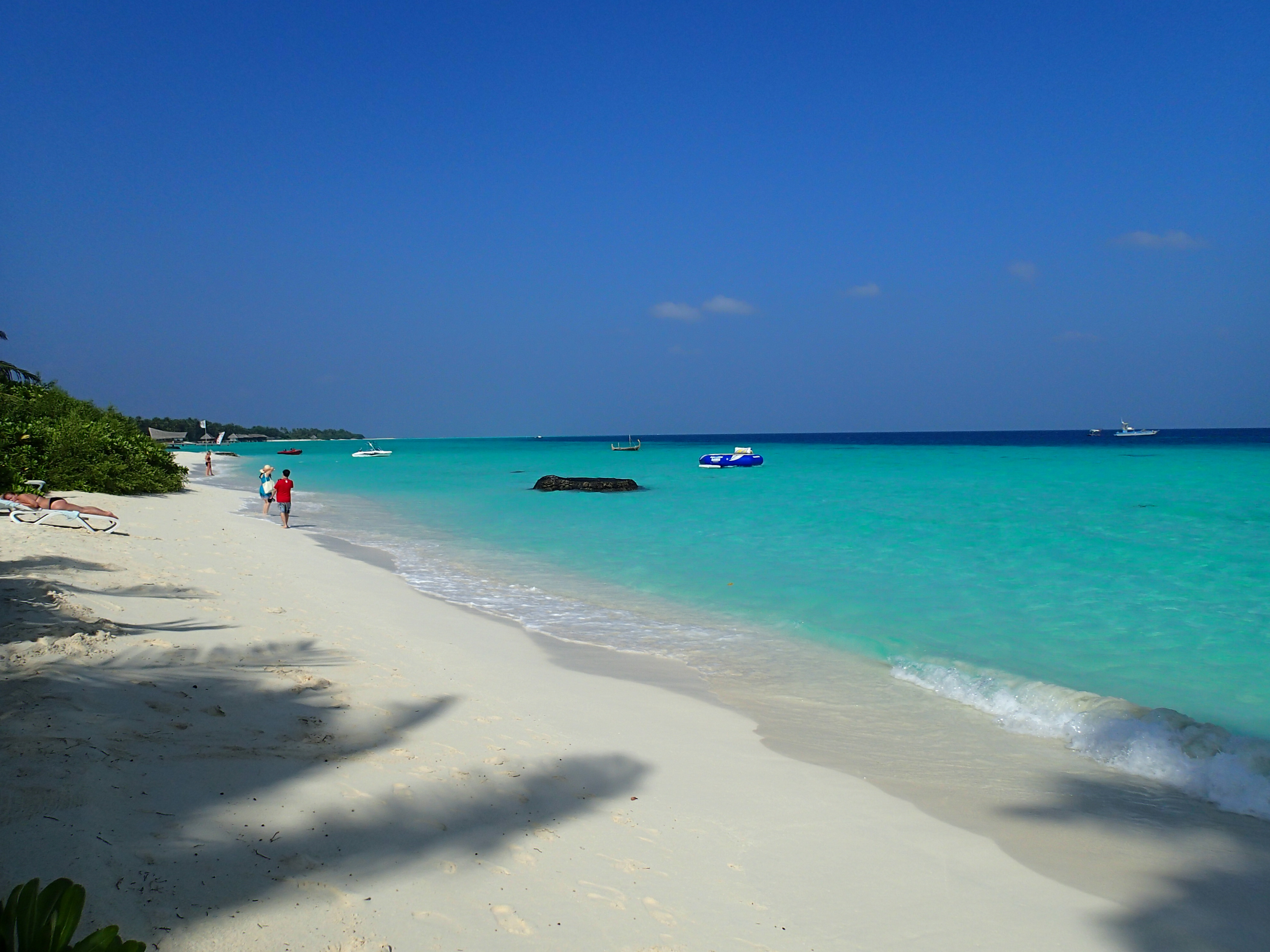  Plage  c t  lagon  Plages  Mer Kuramathi Atoll 