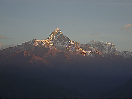 L'Annapurna vue depuis Sarangkot