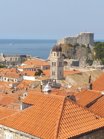 Dubrovnik vu des remparts