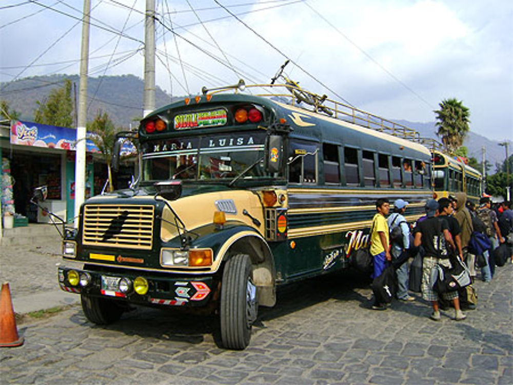 Camionetas à Panajachel