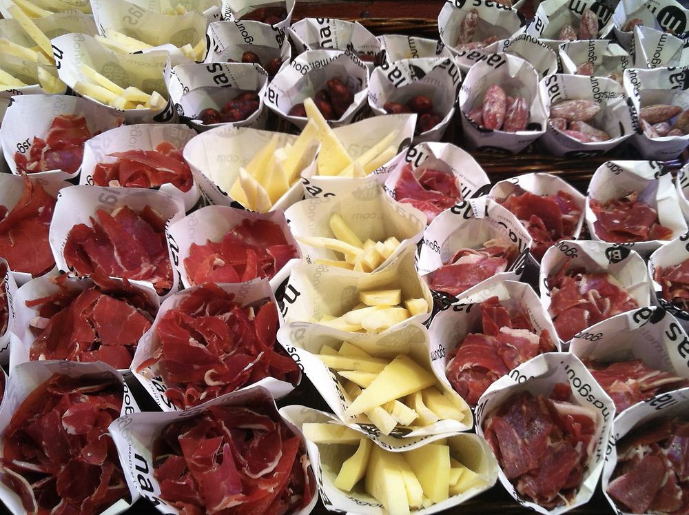 Au choix, au Mercat de la Concepció, Barcelone