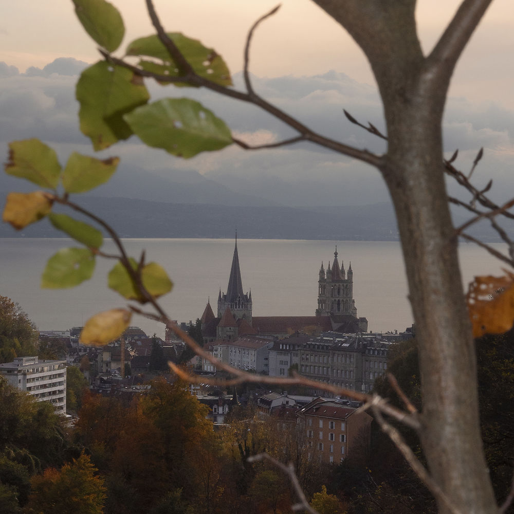 Lausanne en automne