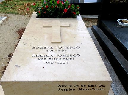Tombe d'Eugène Ionesco 