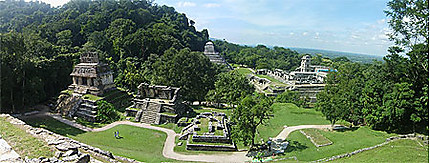 Panoramique Palenque, Mexique