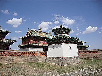 Le monastère d'Erdene Zuu
