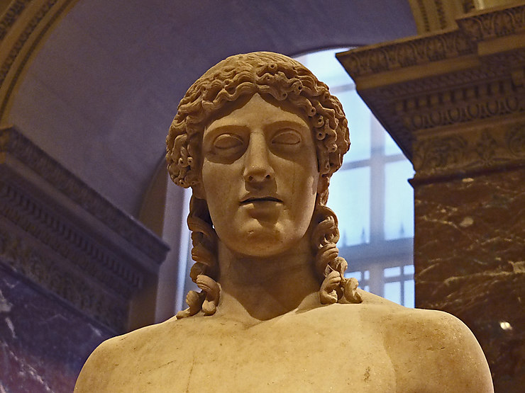 Apollon Statues Musée Du Louvre 1er Arrondissement Paris