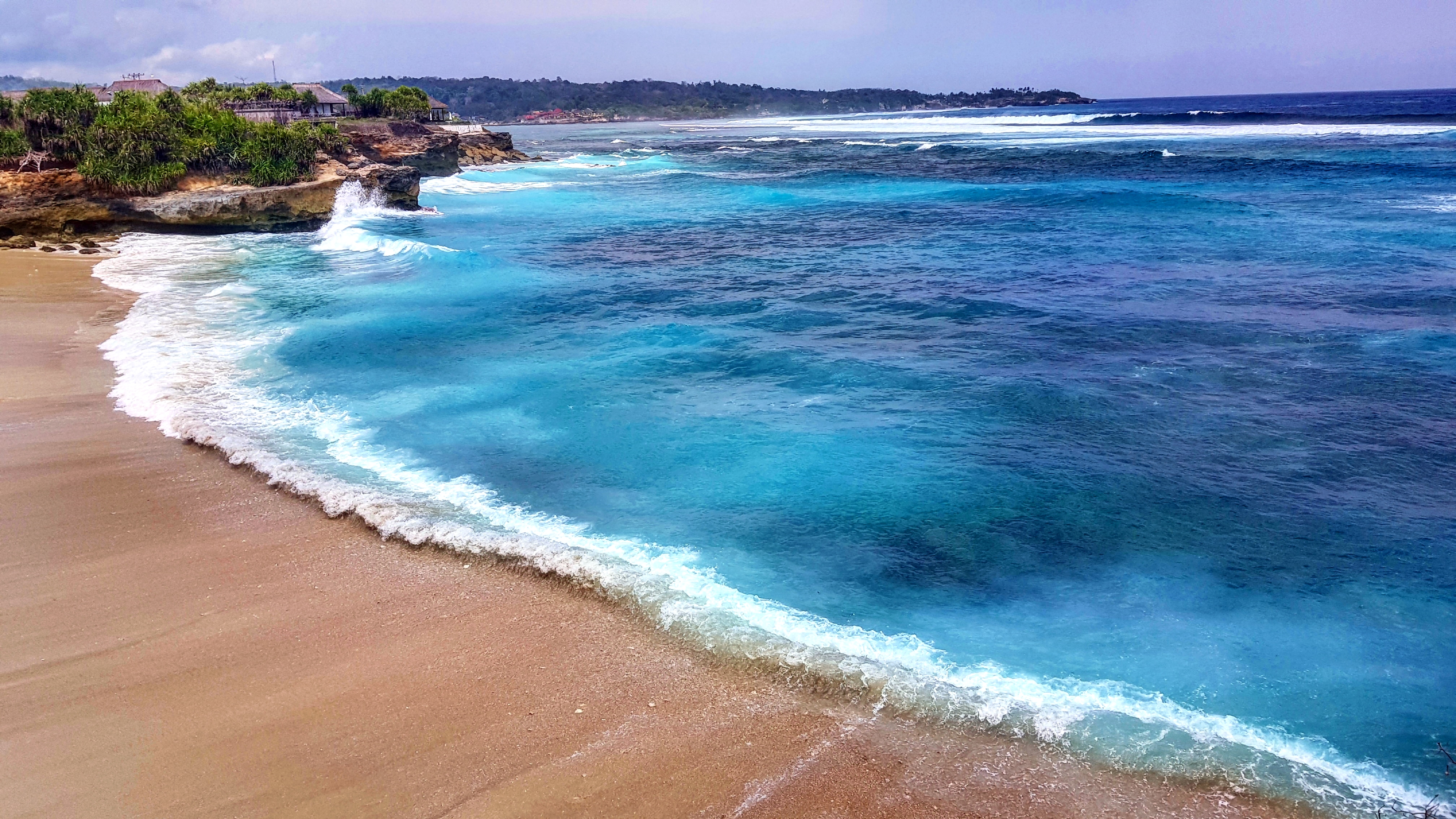 Paradise Beach, île de Nusa Lembongan Paradise Beach, île de Nusa Lembongan