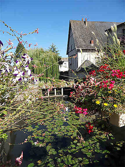 Jolie balade dans les rues de langeais