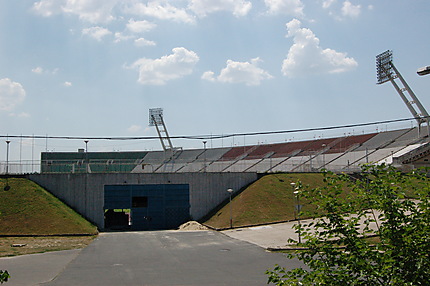 Le stade Puskas, aux couleurs de la Hongrie