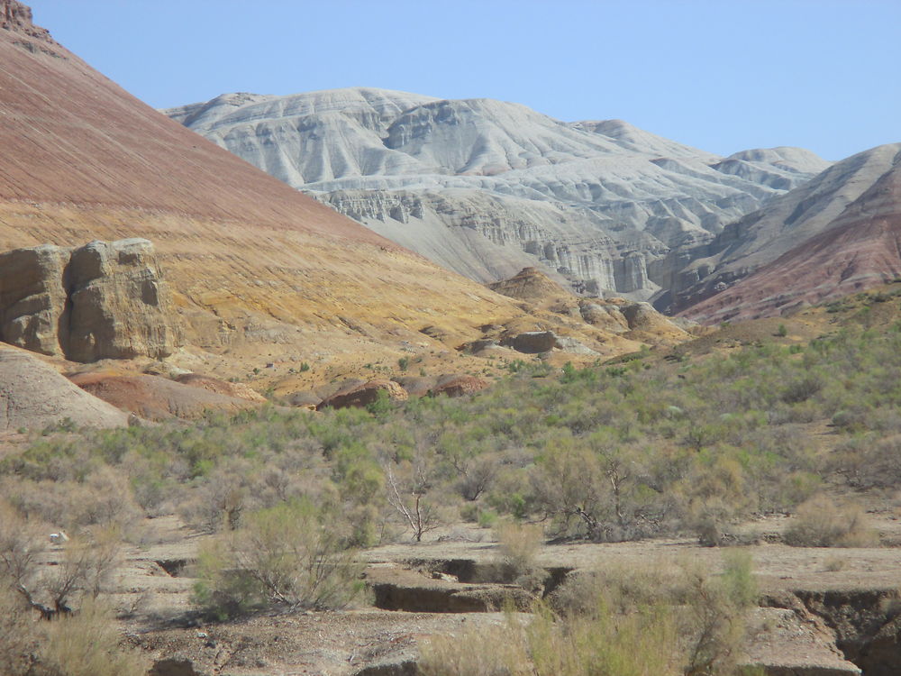 Les couleurs des Montagnes d'Aktau