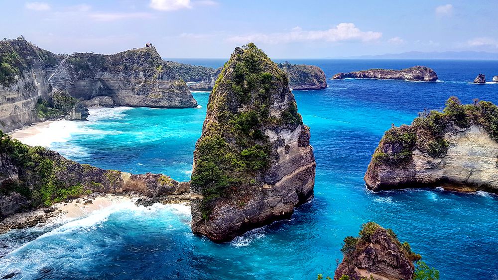 Bombe visuelle, Nusa Penida, Bali