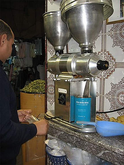 Souks à épice (Moulin à épices) : Souks : Médina : Marrakech 