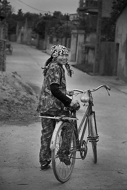 Bicyclette à Cam Giang