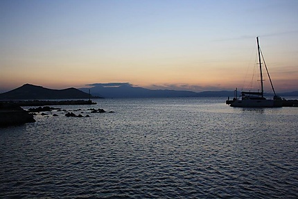 Crépuscule sur Naxos
