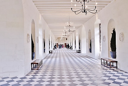 Regard sur l'Interieur de Chenonceau