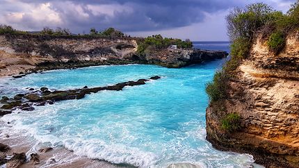 Blue lagoon, Nusa Lembongan, Bali