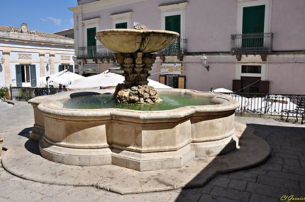 Fontaine à Ragusa