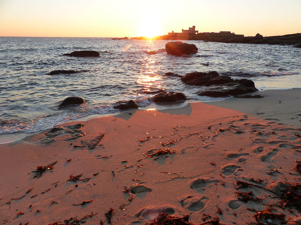 Coucher de soleil sur Trevignon