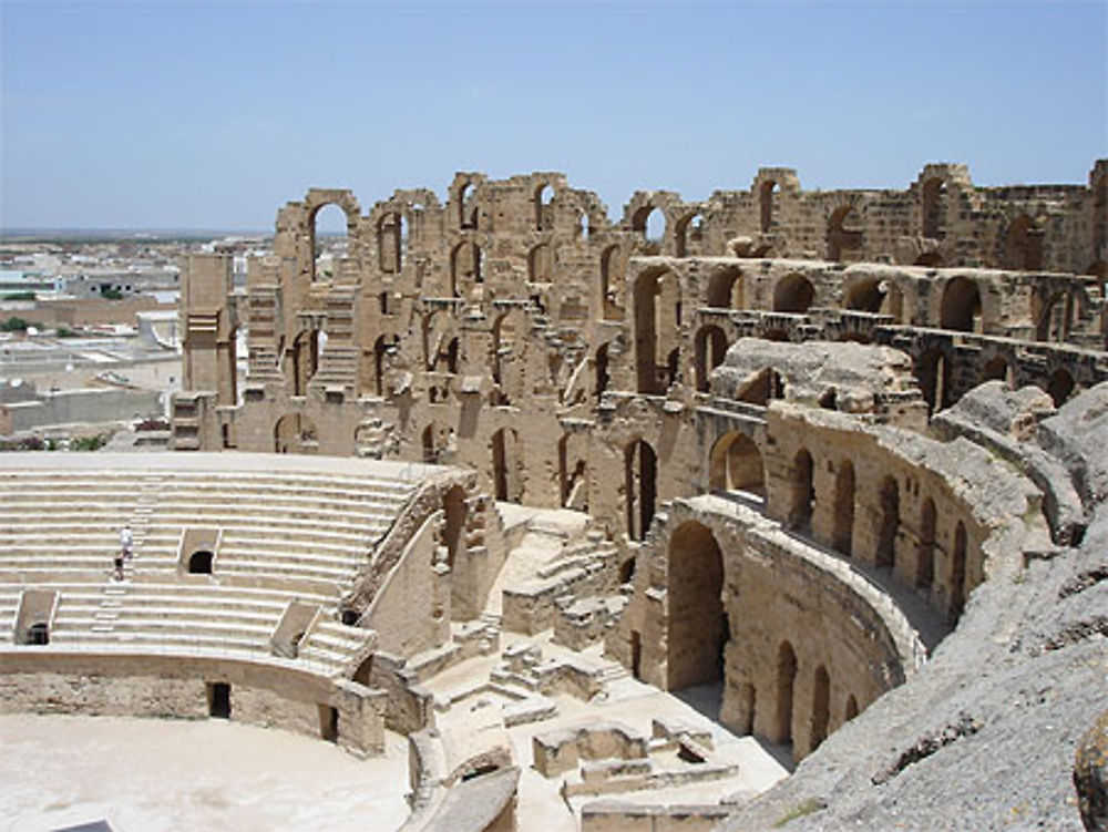 Vue de l’arène