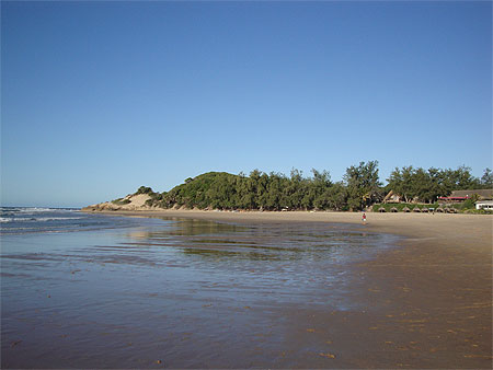 La plage de Tofo La plage de Tofo