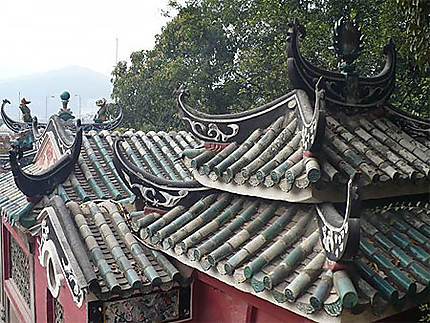 Les toits du temple A-Ma