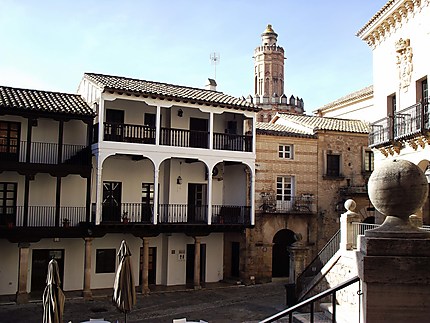 Intérieur du pueblo espagnole 