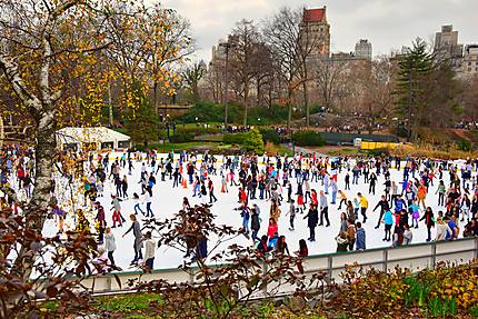 La patinoire de Central Park