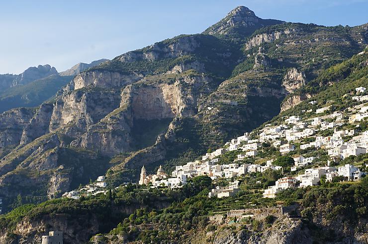 Village de la côte Amalfitaine, Italie