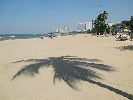 Nouvelle plage de Pattaya, Thaïlande