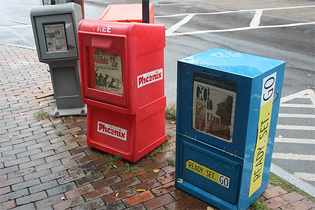 Distributeurs de journaux