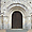 Porche de l'église romane de Tavant, XI°/XII°S