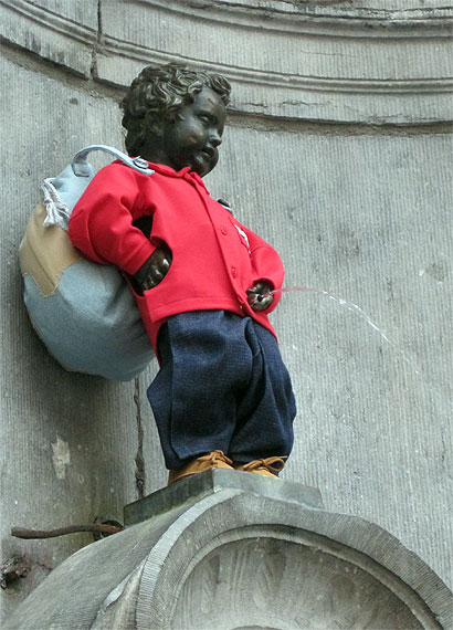 Manneken Pis en Routard Manneken Pis en Routard