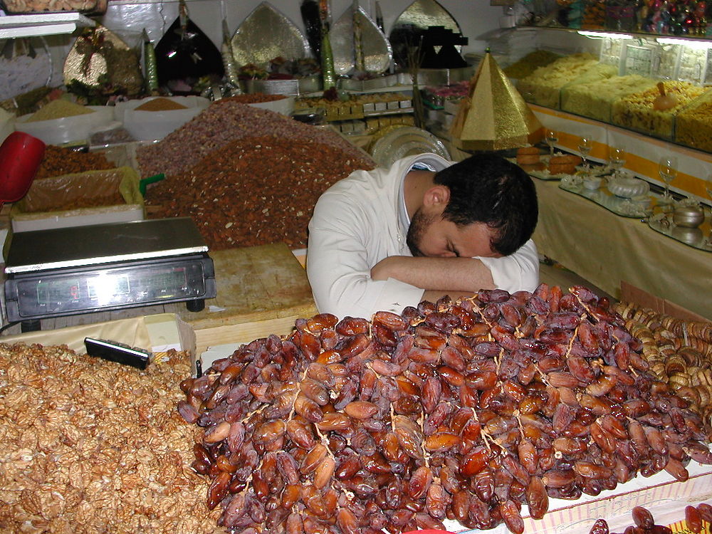 Au marché du Maroc, médina d'Agadir