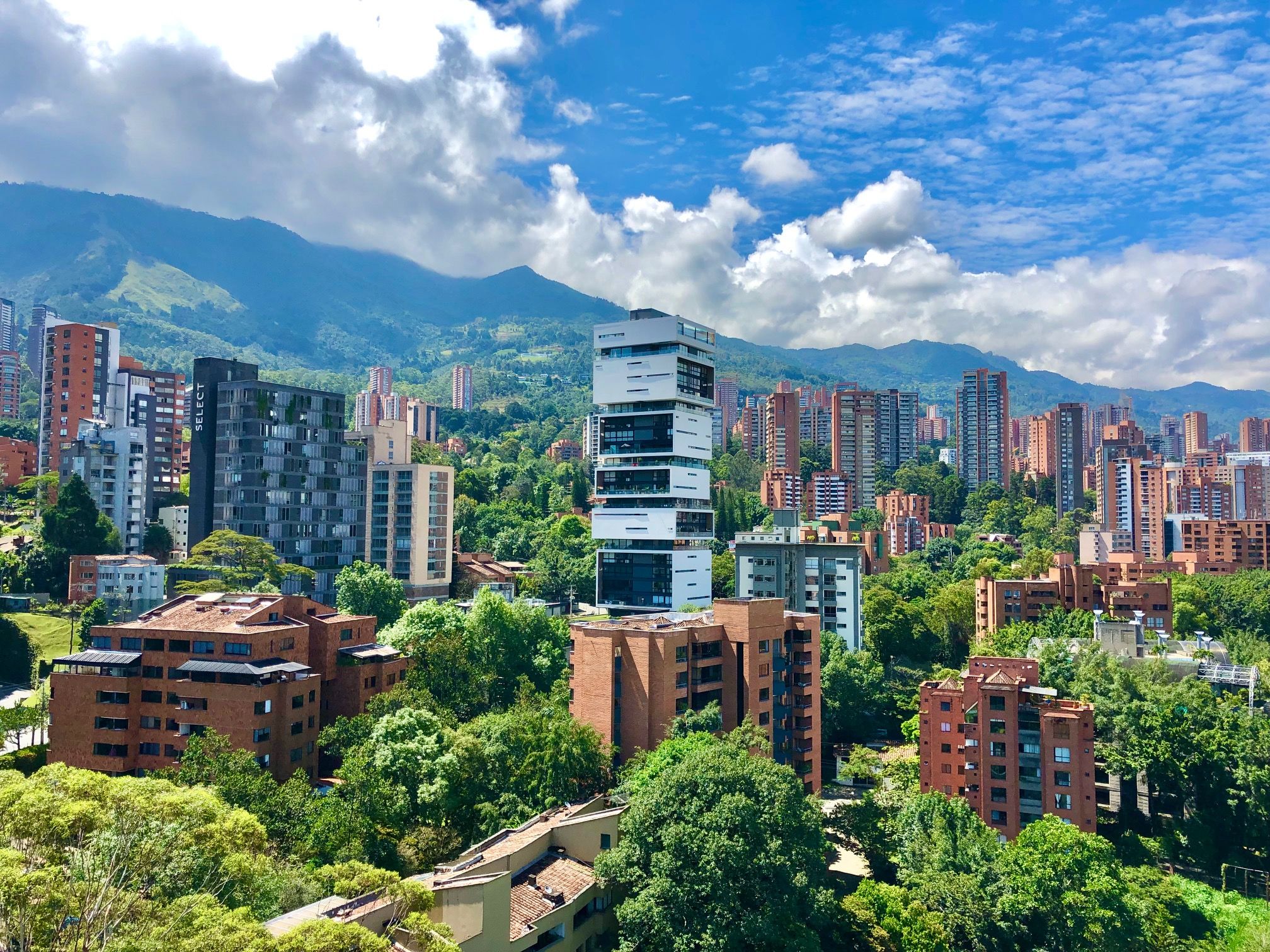 Le quartier El Poblado de Medellin