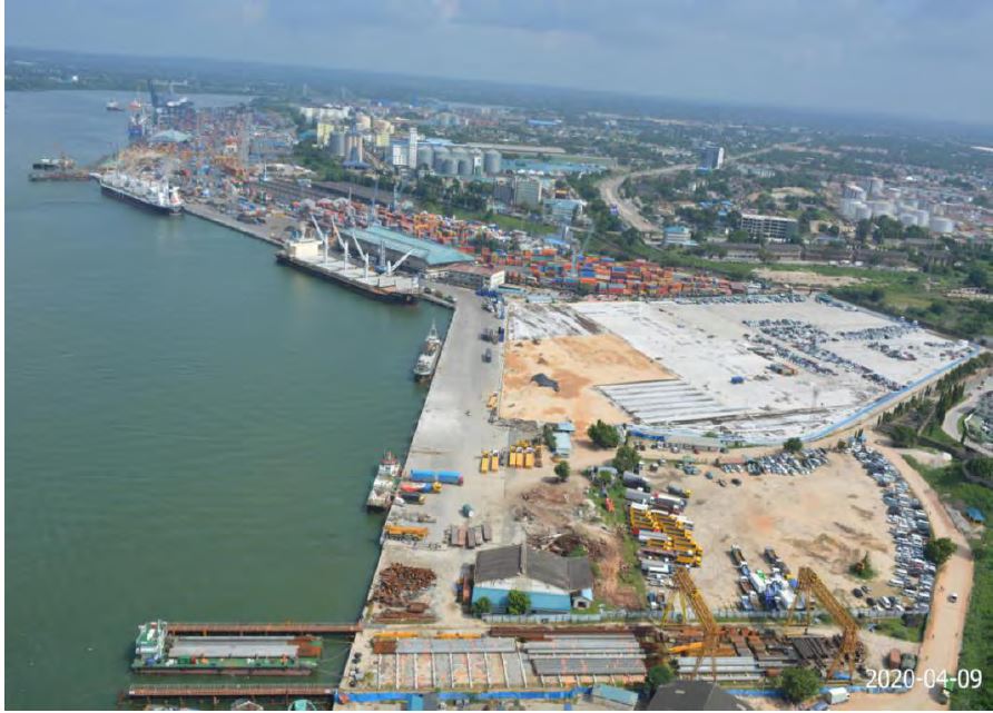 Port De Dar Es Salaam Dar Es Salaam Côte Tanzanienne Tanzanie