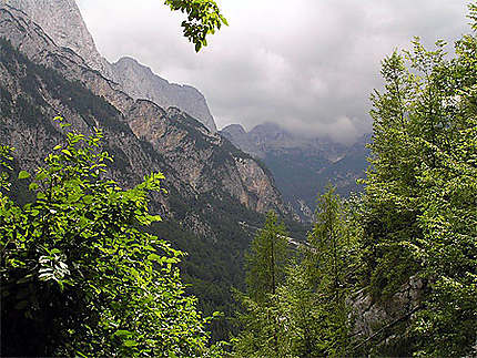 Paysage de montagne en Slovénie