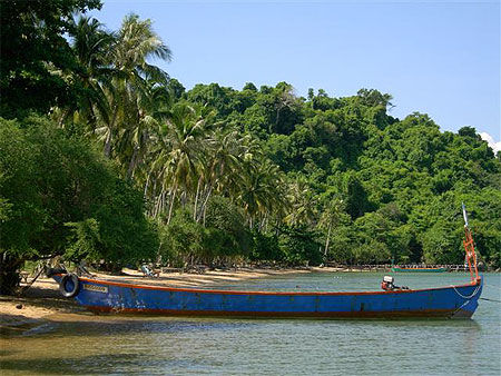 Koh Tonsay, à 20 minutes de bateau de Kep