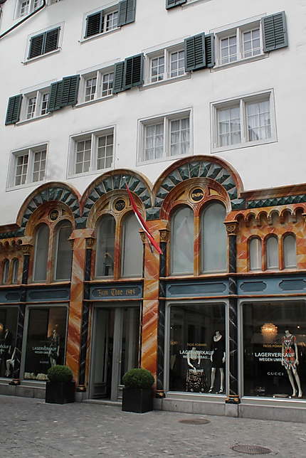 Belle boutique à Zurich