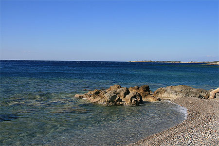 Plage de Karavopetra Plage de Karavopetra