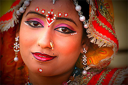 Make-up for Holi
