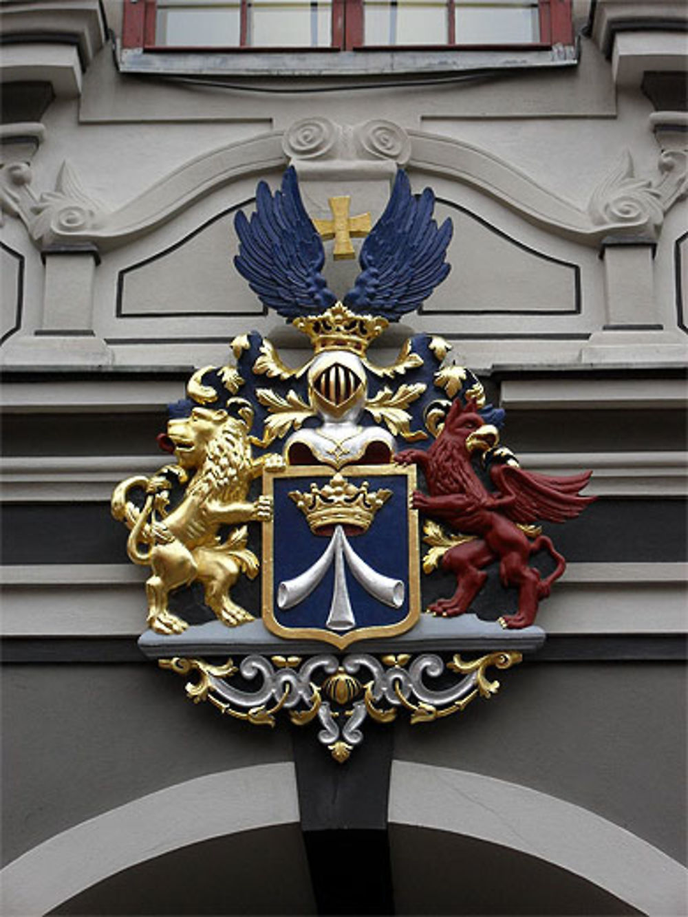 Rathaus : blason de Stralsund