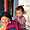 Tibétaine et sa petite fille