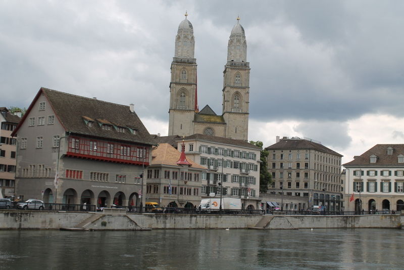 La cathédrale de Zurich